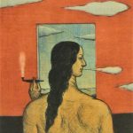 有元利夫「ヰタ・セクスアリス」1980　銅版画　17.5×14.7㎝