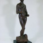 保田龍門「裸婦立像」1924年頃 H60,5cm
