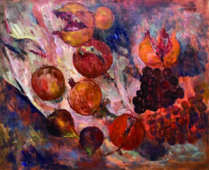 川口軌外「静物」12号