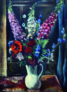 「花束」1933年頃　油彩　25号